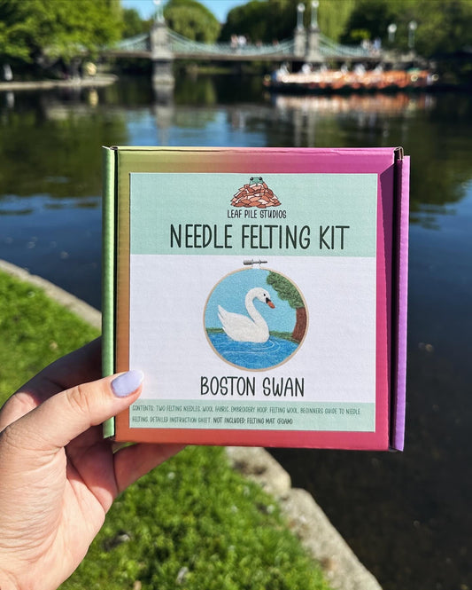Boston Swan Felting Kit